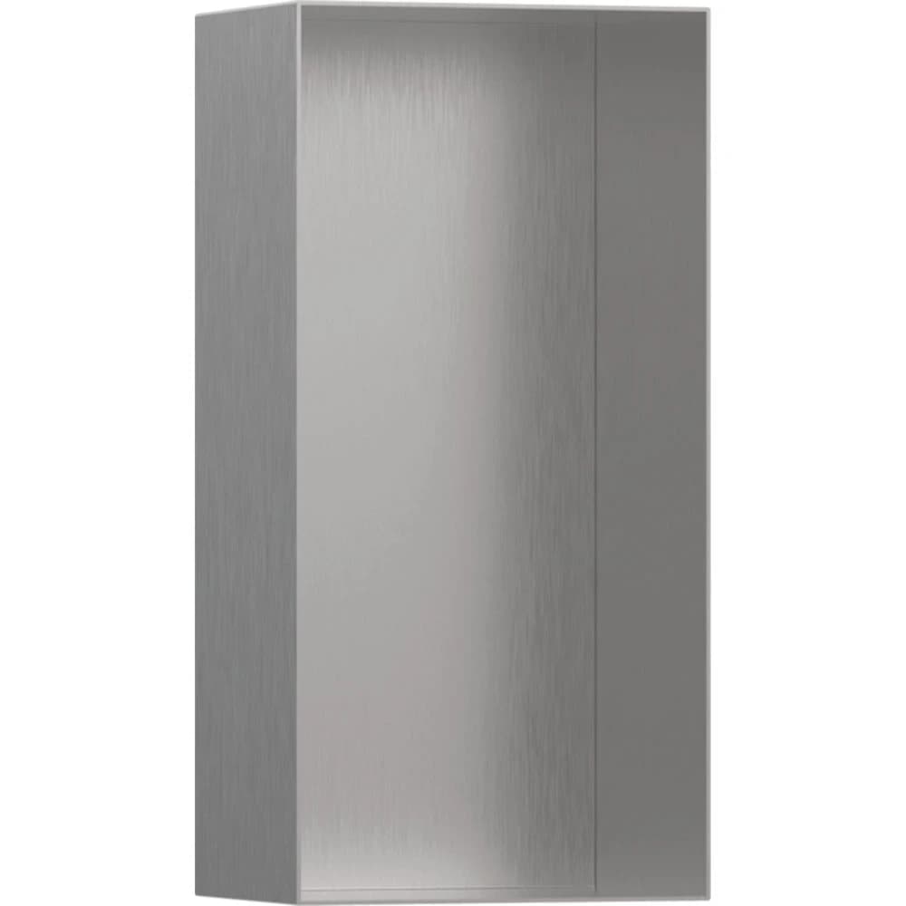 Hansgrohe XtraStoris Minimalistic 30x15x10 Cm Mat Paslanmaz Çelik Açık Çerçeveli Duvar Nişi