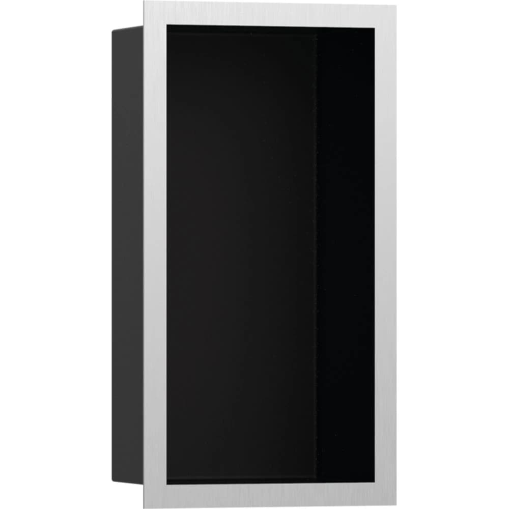 Hansgrohe XtraStoris Individual 30x15x10 Cm Mat Paslanmaz Çelik Çerçeveli Mat Siyah Duvar Nişi