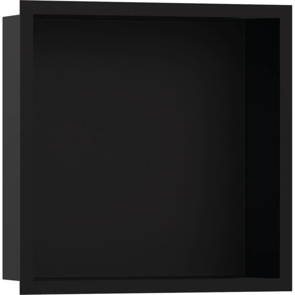Hansgrohe XtraStoris Individual 30x30x10 Cm Satin Siyah Çerçeveli Mat Siyah Duvar Nişi