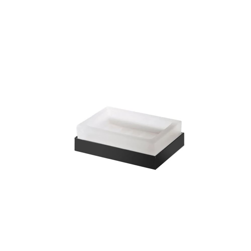 Decor Walther Corner Mat Siyah Tezgah Üstü Sabunluk