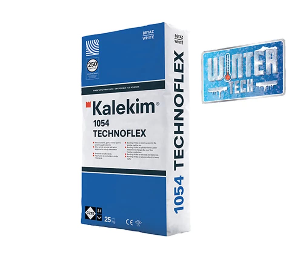 Technoflex Wintertech - Esnek Yapıştırma Harcı (Gri) C2TE S1 1054