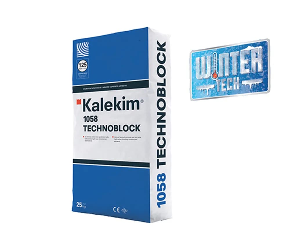 Technoblock Wintertech - Gazbeton Yapıştırıcısı (Gri) 1058
