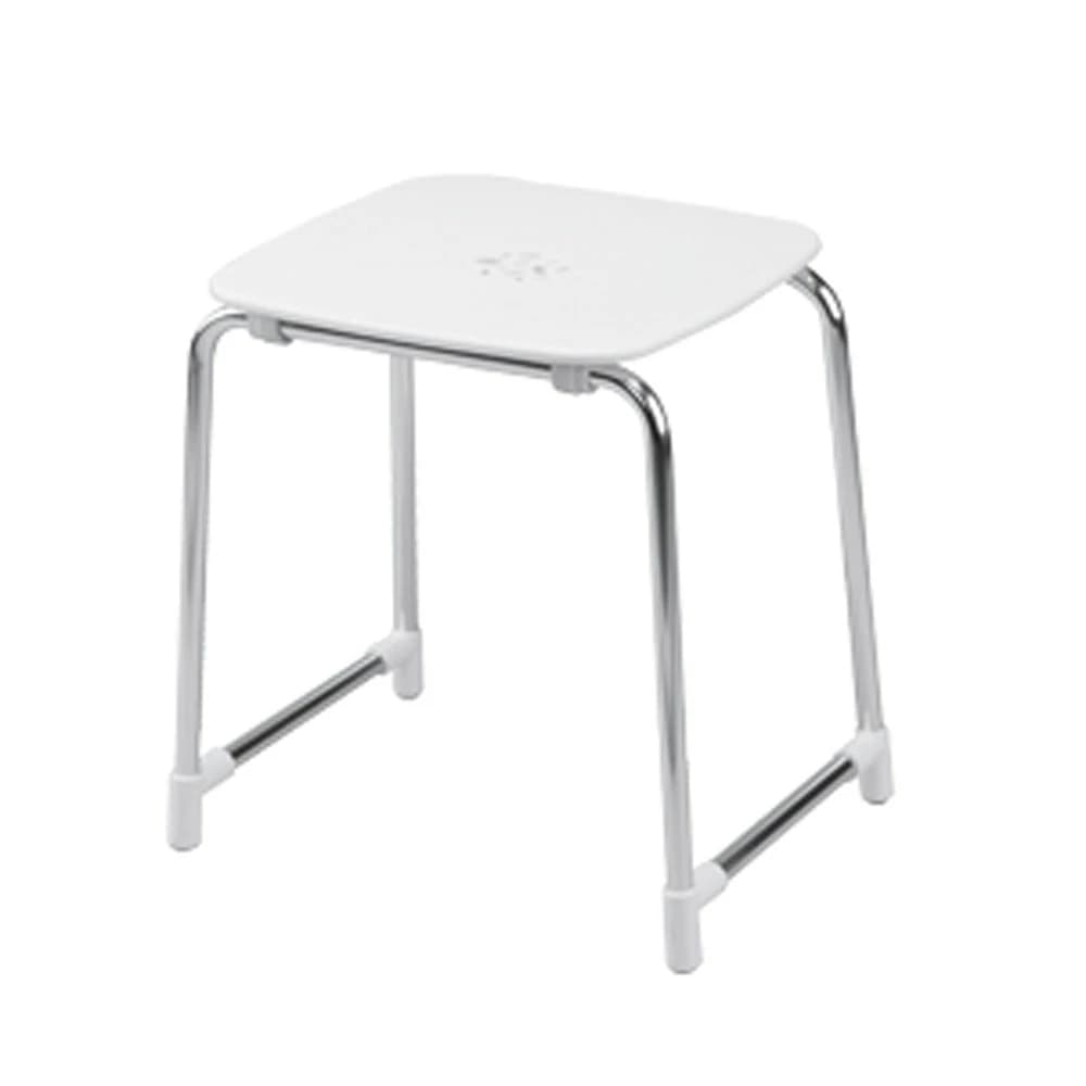 Gedy Prima Classe Beyaz-Krom Tabure 6072/23