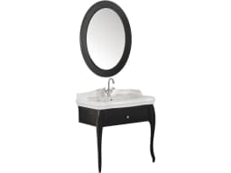 Kale Victorian 90 Cm Antrasit Banyo Dolabı Takımı görsel 1