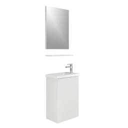 Kale Minimalist 50 Cm Beyaz Banyo Dolabı Takımı 610100201205 görsel 1