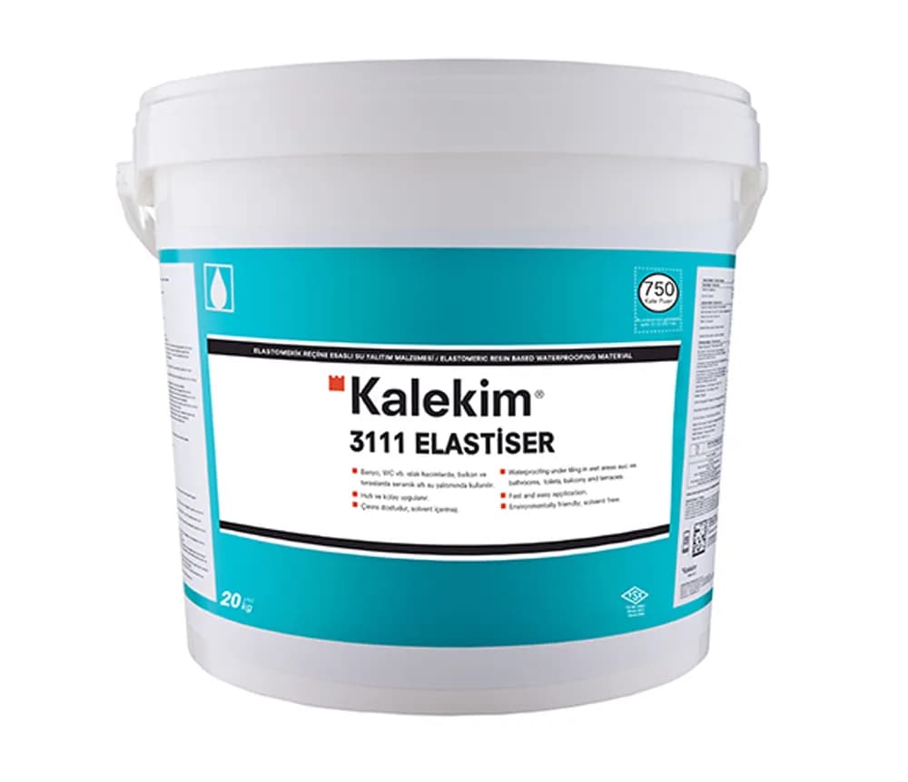 Elastiser - Akrilik Su Yalıtım Malzemesi 3111 Gri