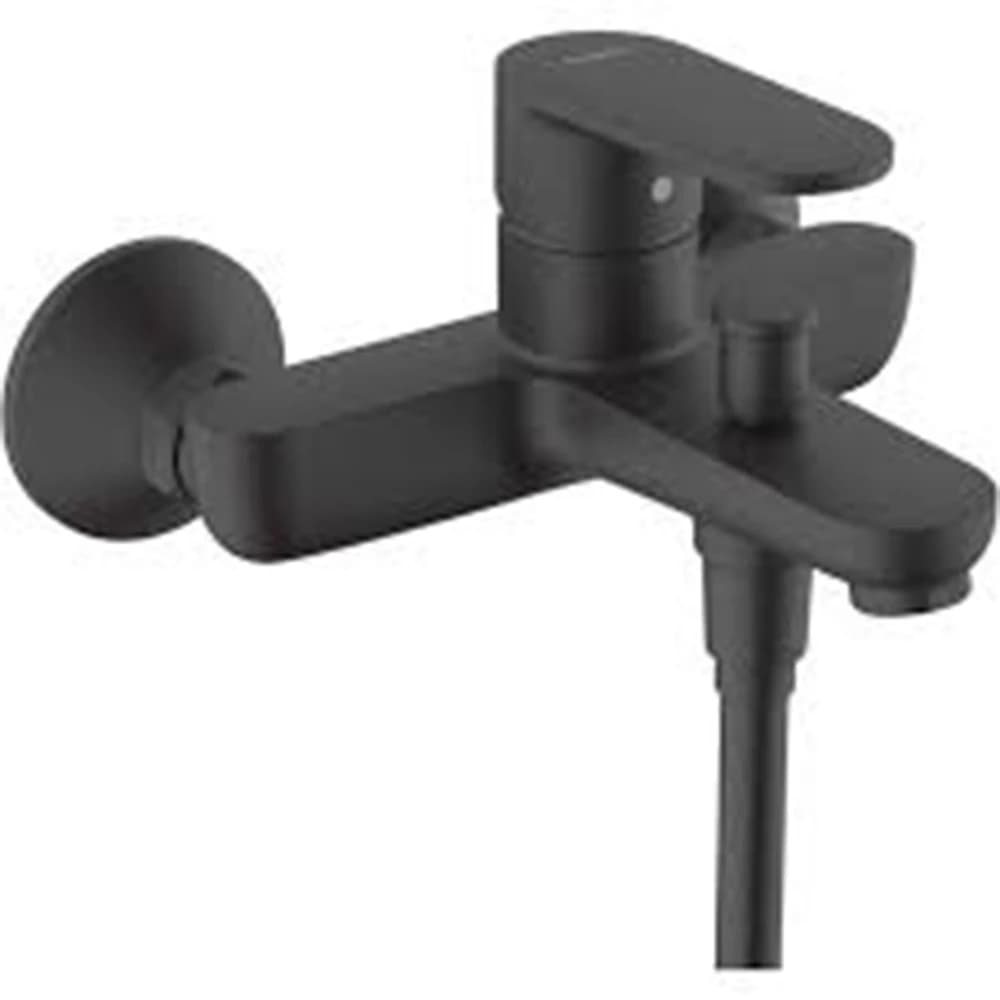 Hansgrohe Vernis Tek Kollu Banyo Bataryası Satin Siyah 71440670
