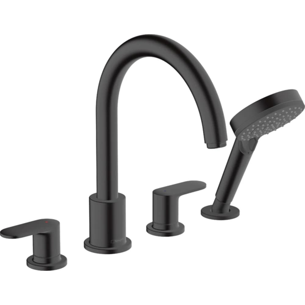 Hansgrohe Vernis Blend Mat Siyah banyo Bataryası 71456670