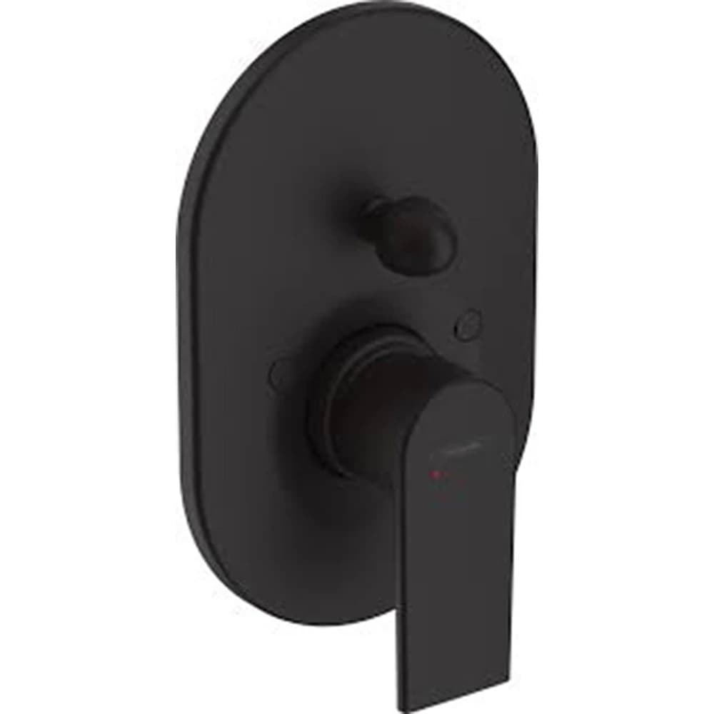 Hansgrohe Vernis Tek Kollu Banyo Bataryası Satin Siyah