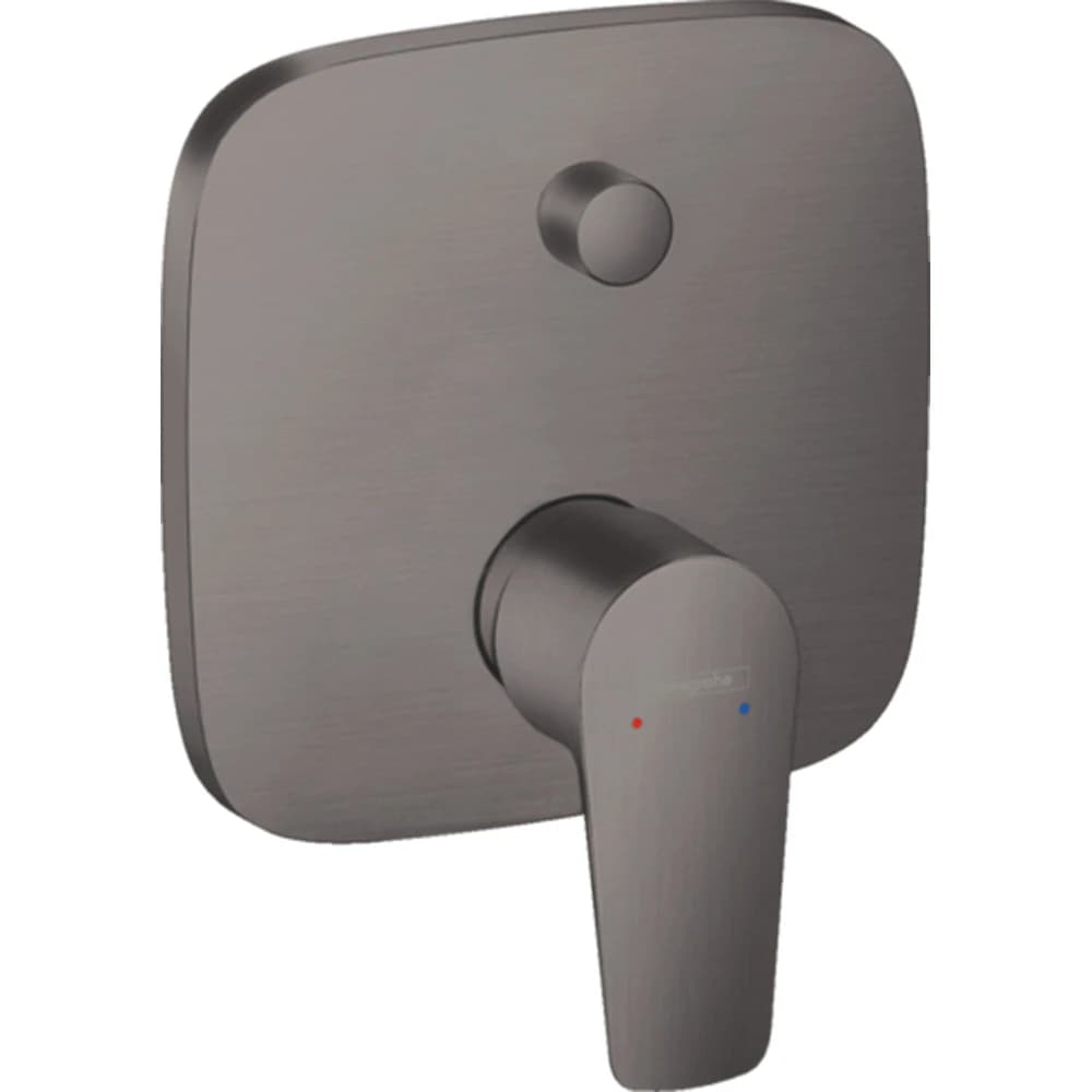 Hansgrohe Talis Ankastre Fırçalanmış Siyah Krom Duş Bataryası