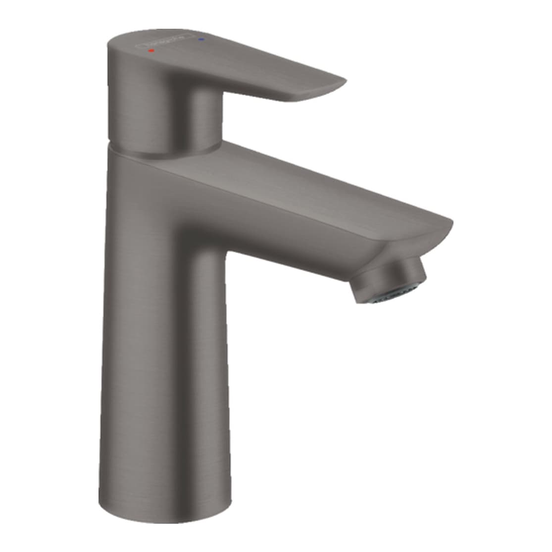 Hansgrohe Talis E 110 Mat Siyah Krom Lavabo Bataryası