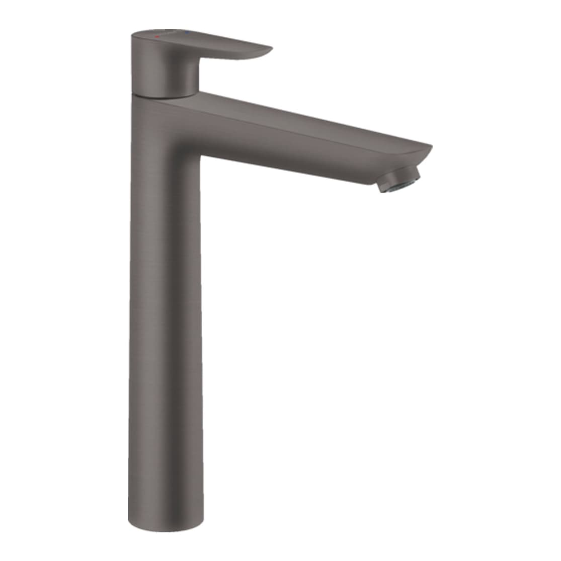 HansGrohe Talis E 240 Fırçalanmış Siyah Krom Yüksek Lavabo Bataryası