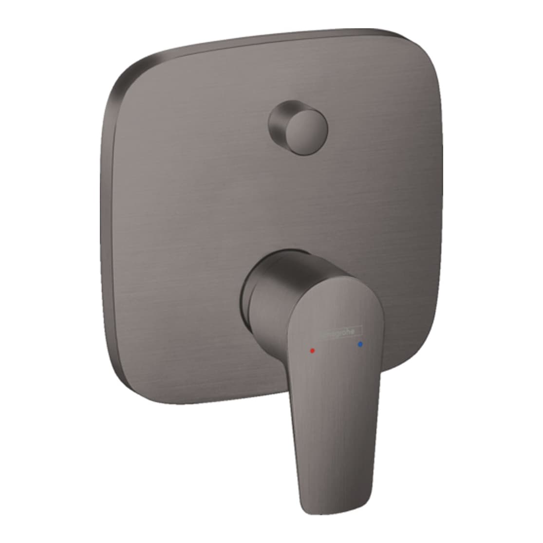 HansGrohe Talis E Fırçalanmış Siyah Krom Ankastre Banyo Bataryası