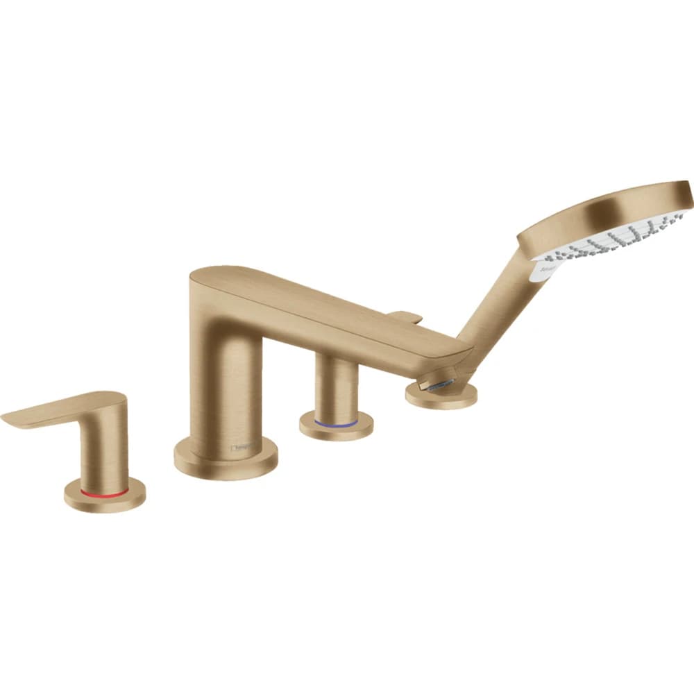 Hansgrohe Talis Fırçalanmış Bronz Banyo Bataryası