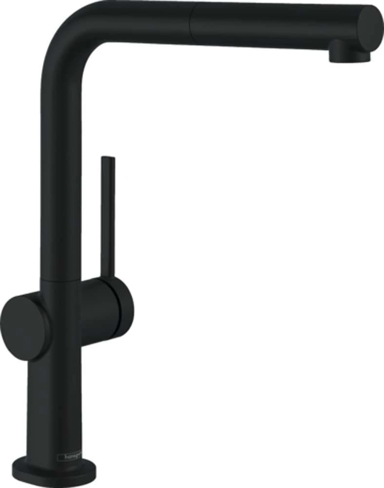 Hansgrohe Talis Mat Siyah Mutfak Bataryası 72845670