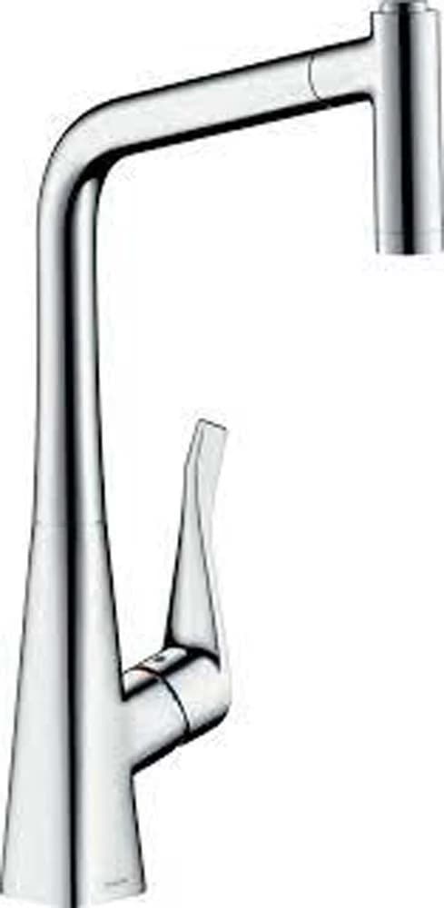 Hansgrohe Tek Kollu Mutfak Bataryası 320 Çekilebilir Sprey Krom 73801000