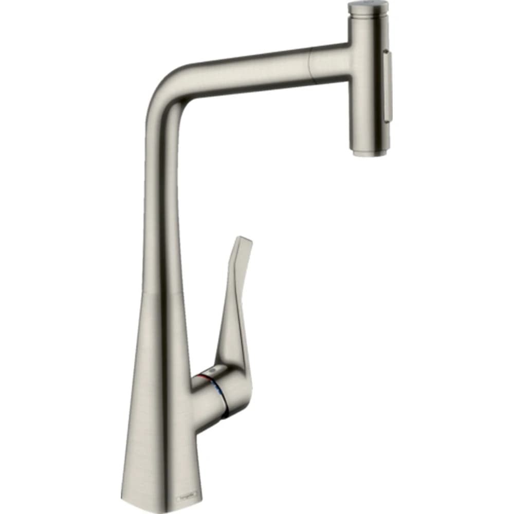 Hansgrohe Tek Kollu Mutfak Bataryası 320 Çekilebilir Sprey Krom 73820800