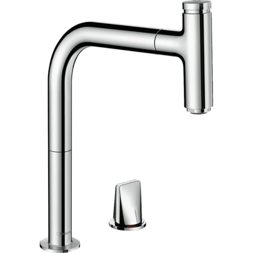 Hansgrohe Metris Select 2 Delikli Tek Kollu Krom Mutfak Bataryası