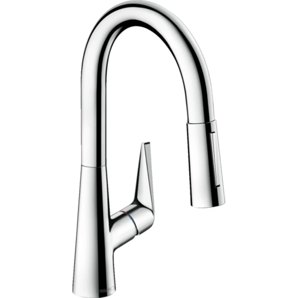 Hansgrohe Talis Ek Kollu Mutfak Bataryası 160 Çekilebilir Sprey Krom
