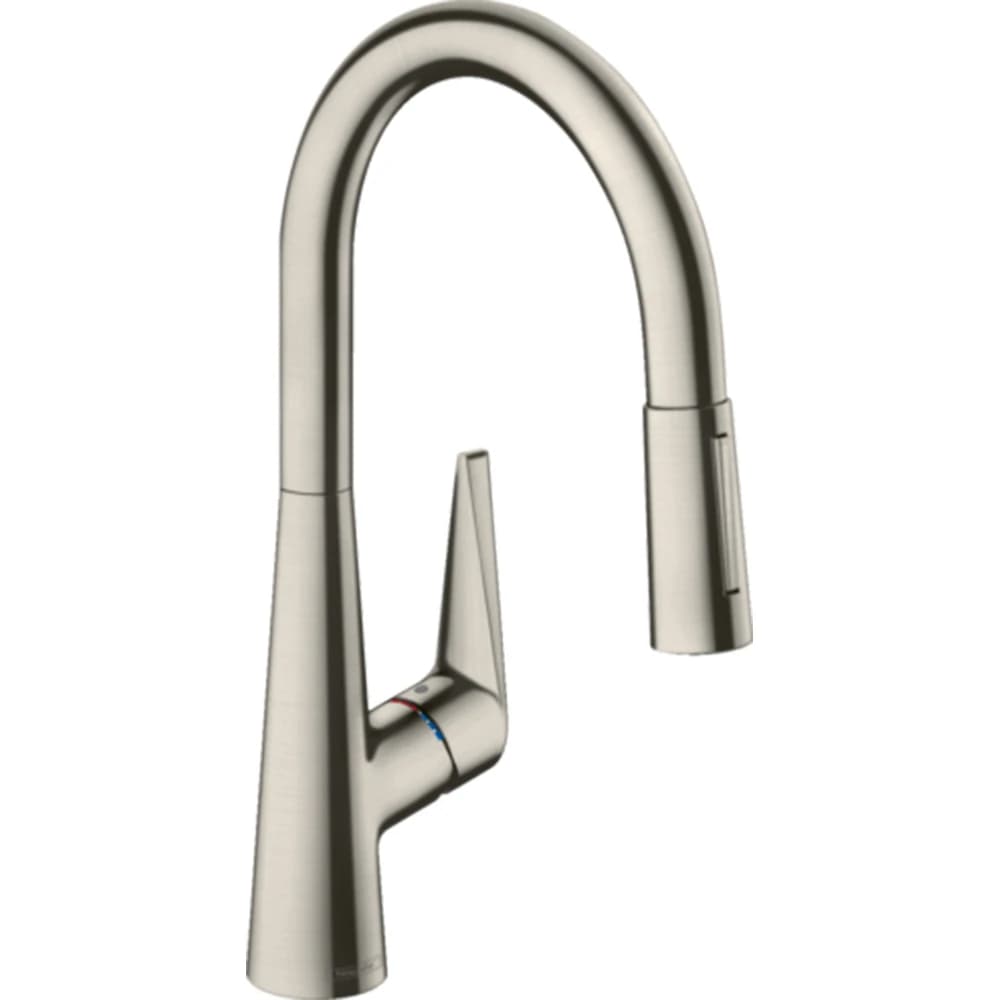 Hansgrohe Talis Ek Kollu Mutfak Bataryası 200 Çekilebilir Sprey Krom 73851800