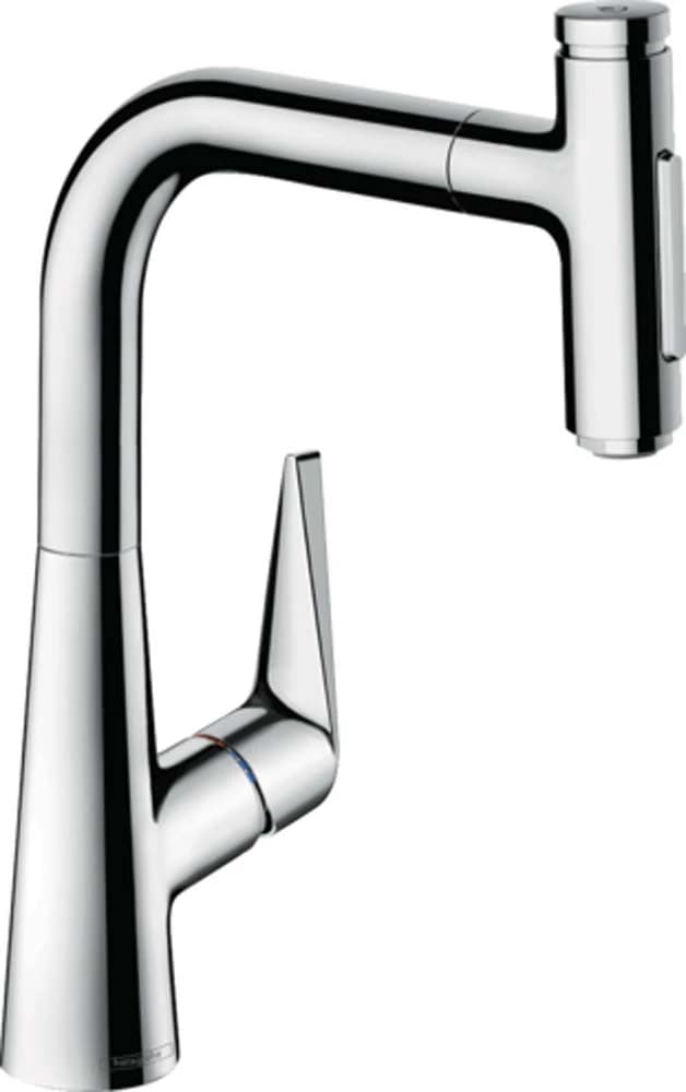 Hansgrohe Talis Select Tek Kollu Mutfak Bataryası 220 Çekilebilir Sprey Krom