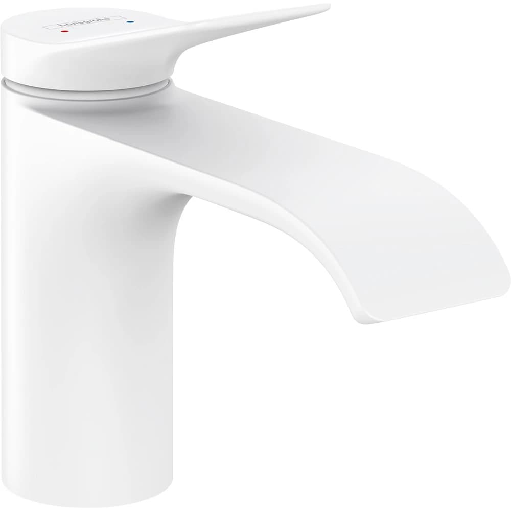 Hansgrohe Vivenis 80 Satin Beyaz Lavabo Bataryası 75012700