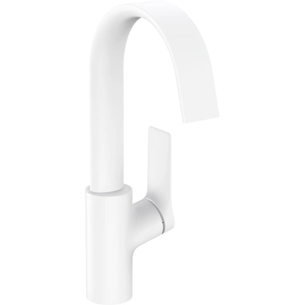 Hansgrohe Vivenis 210 Satin Beyaz Lavabo Bataryası 75032700
