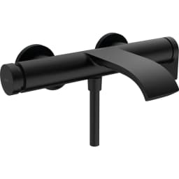 Hansgrohe Vivenis Tek Kollu Satin Siyah Banyo Bataryası 75420670 görsel 1