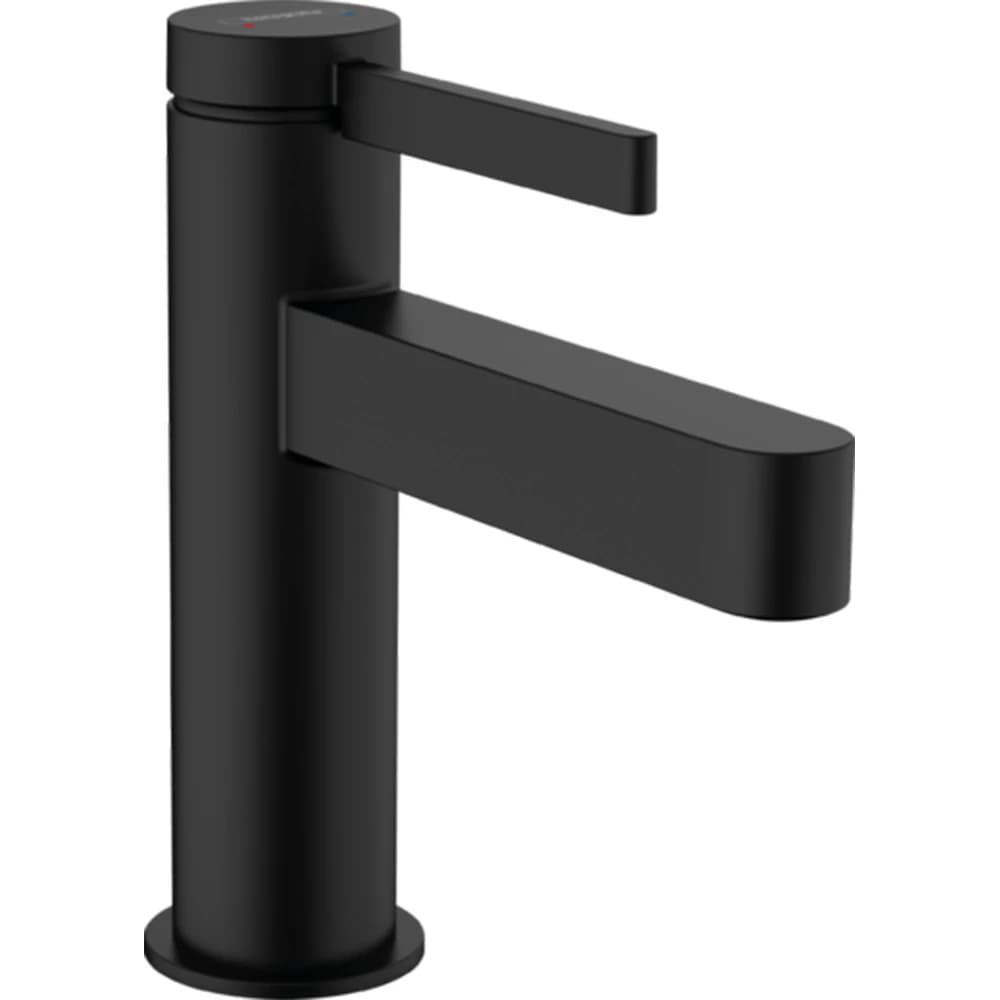 Hansgrohe Finoris Tek Kollu Mat Siyah Lavabo Bataryası