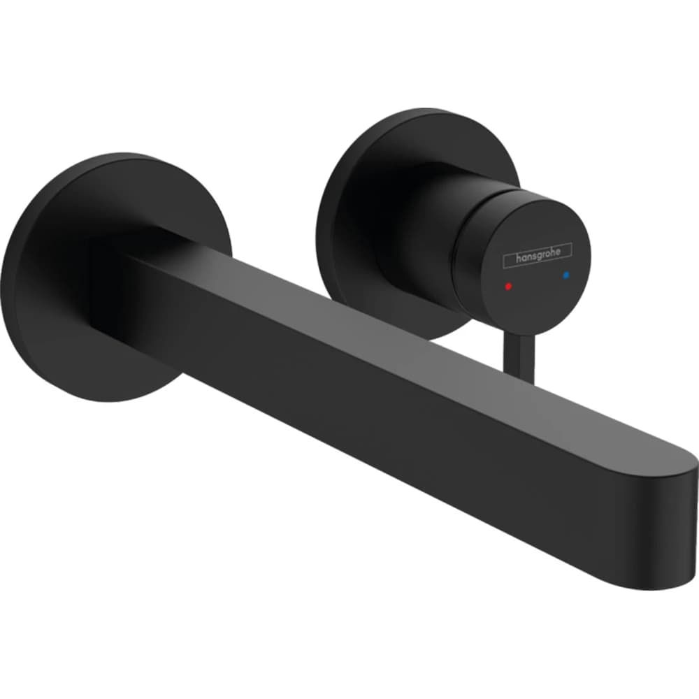 Hansgrohe Finoris Tek Kollu Mat Siyah Lavabo Bataryası 76050670