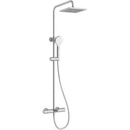 Artema Aquaheat Joy Square 200 Banyo Bataryalı Duş Kolonu - A47295 görsel 1