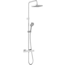 Artema Base Square 200 Termostatik Duş Bataryalı Duş Kolonu - A47306 görsel 1