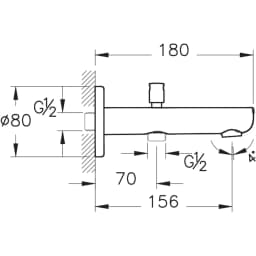 Artema Flow El Duşu Çıkışlı Soft Altın Çıkış Ucu - A4312674 görsel 2
