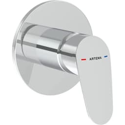 Artema Flow Round Ankastre Duş Bataryası - A43272 görsel 1