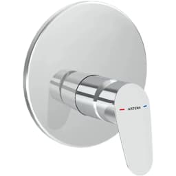Artema Flow Round Ankastre Mekanik Banyo Bataryası - A43302 görsel 1