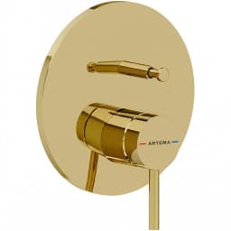 Artema Minimax Round Soft Altın Ankastre Banyo Bataryası - A4362074 görsel 1