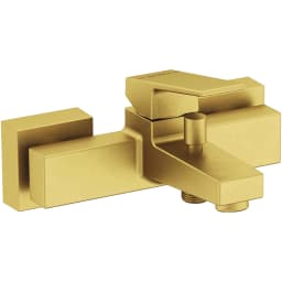 Artema Minimax Square Fırçalı Altın Banyo Bataryası - A4352025 görsel 1