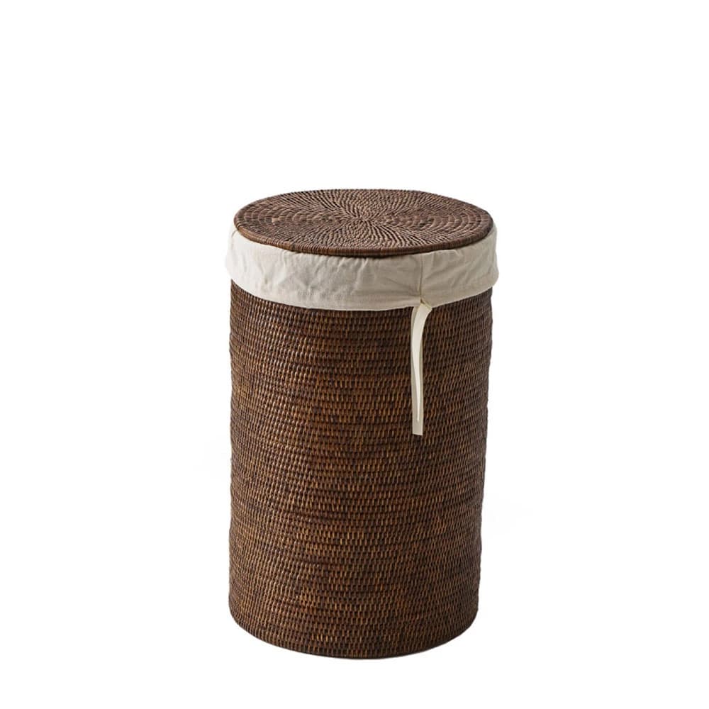 Decor Walther Basket Kahve Kapaklı Çamaşır Sepeti