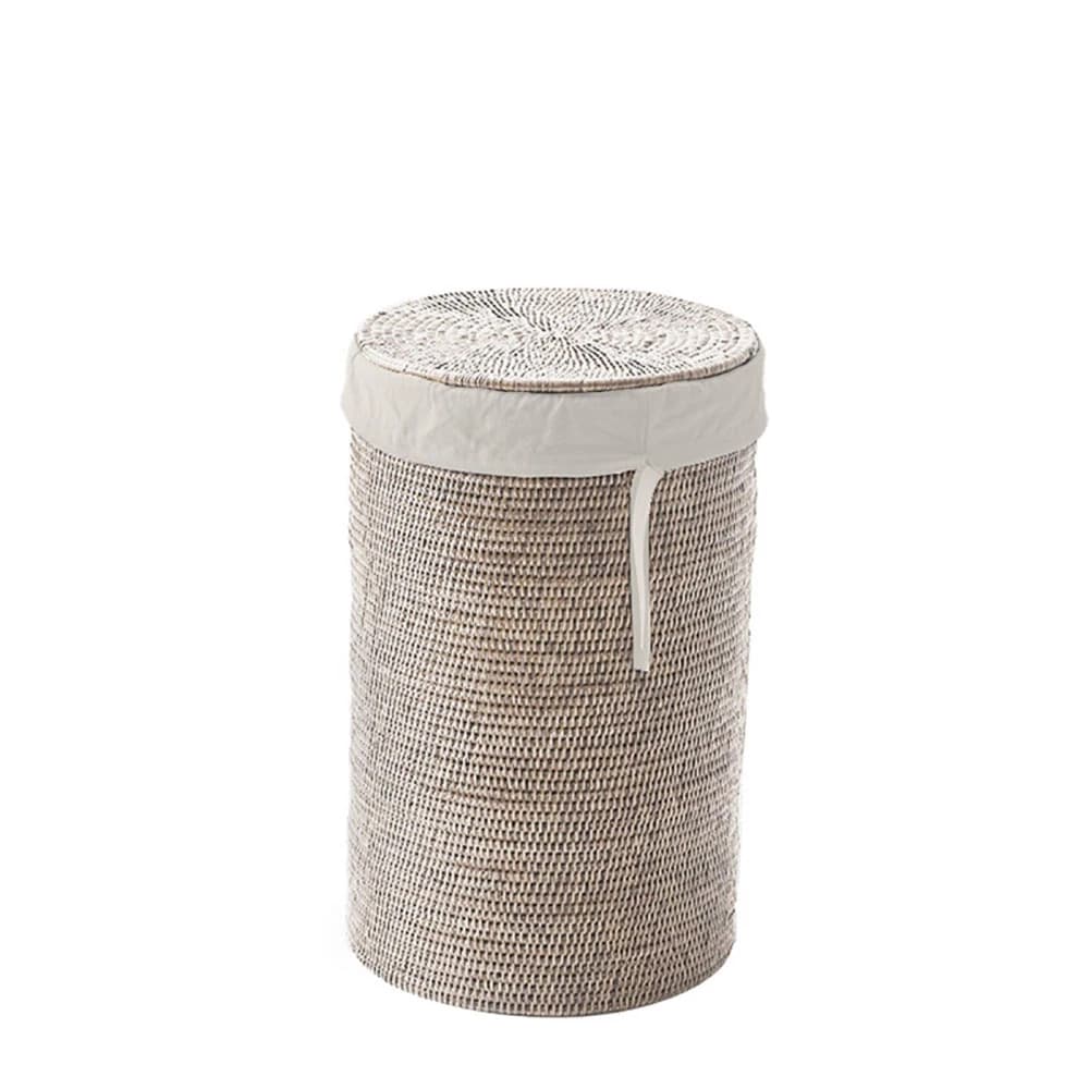 Decor Walther Basket Beyaz Kapaklı Çamaşır Sepeti