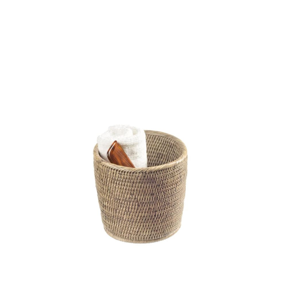 Decor Walther Basket Beyaz Tezgah Üstü Oval Malzemelik
