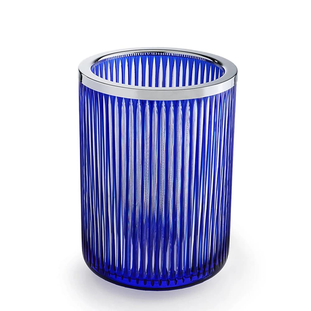 3SC Blue Sky Crystal Mavi-Krom Çöp Kovası
