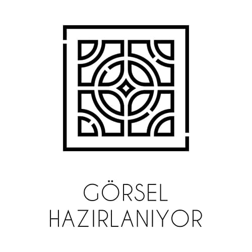 Çanakkale Seramik Cam-6675 Glamour Floral Bordür Bej 6x60