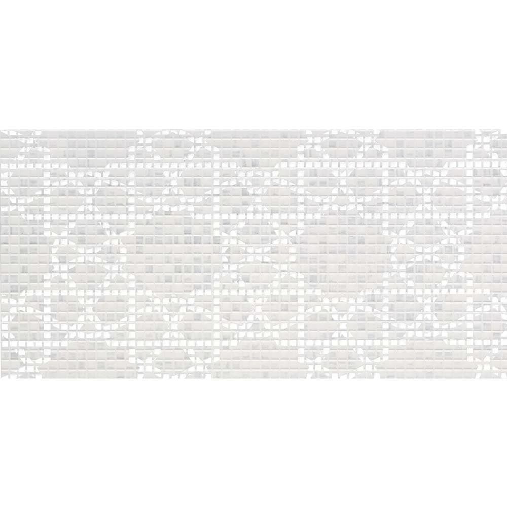 Çanakkale Seramik Dek-6621 Sema Full Dekor Platin Beyaz 30x60