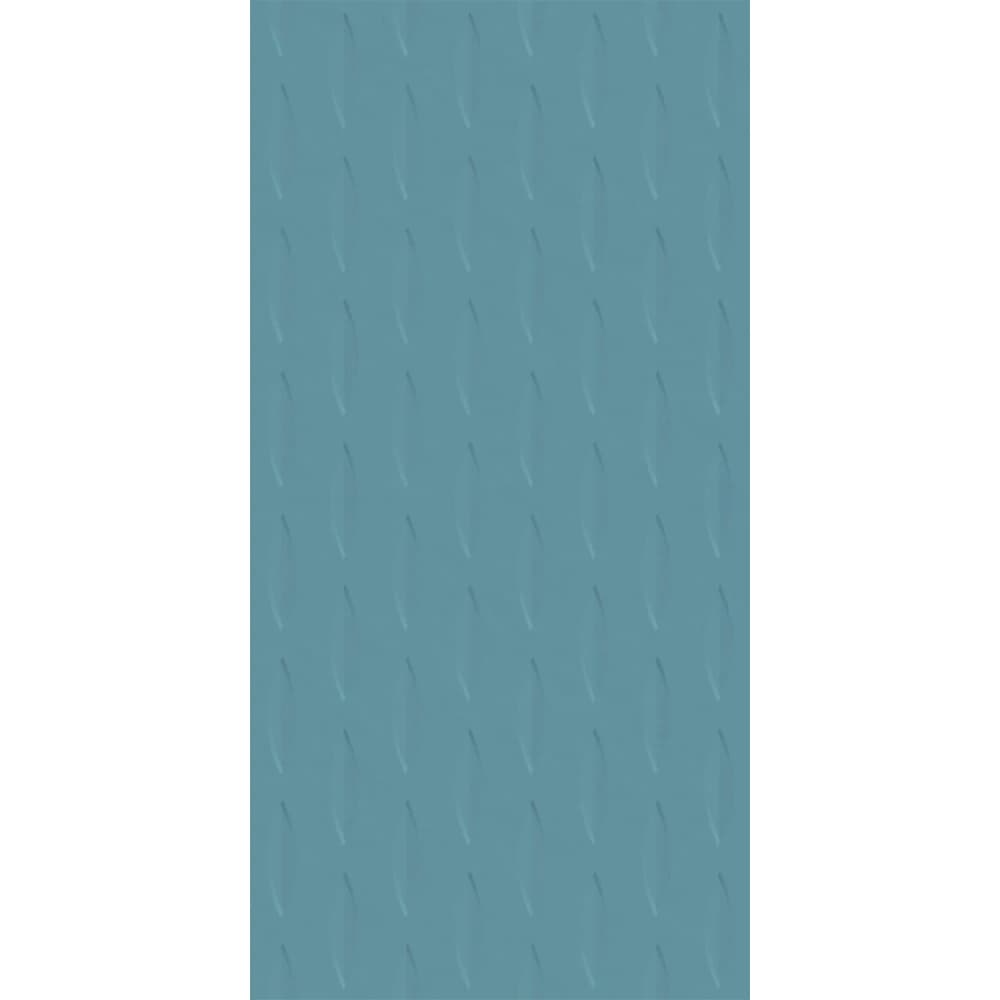Çanakkale Seramik Rm-8772r Peony Mavi Geometrik Dekor Rektifiyeli 30x60 R