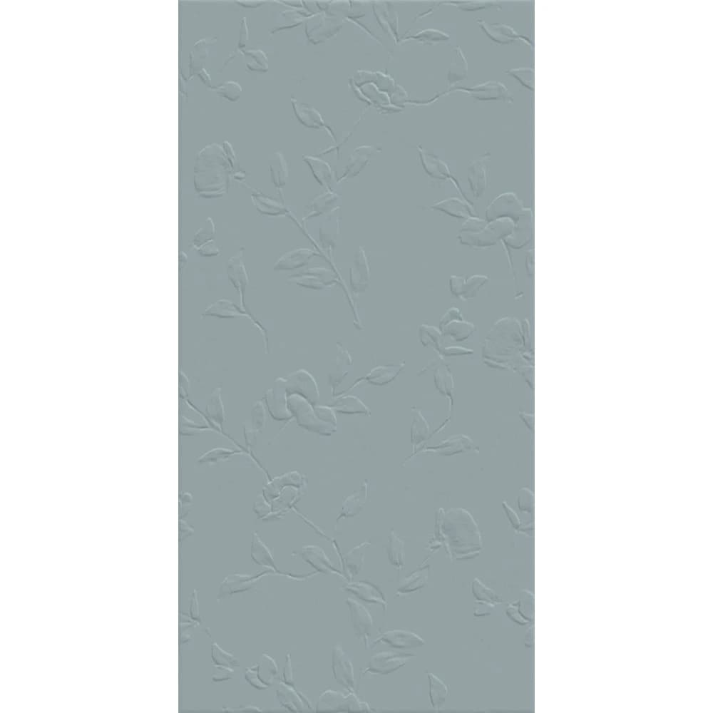Çanakkale Seramik Rm-8788r Peony Taş Gri Çiçek Dekor Rektifiyeli 30x60 R