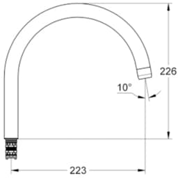 Grohe Çıkış Ucu - 13043000 görsel 2