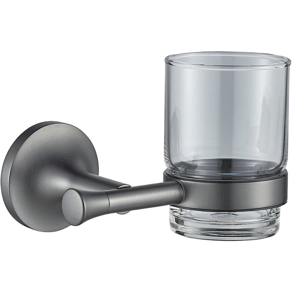 Creavit Neo Metalik Gri Diş Fırçalık