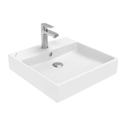Creavit Next 50x50 Cm Kare Tezgahüstü Lavabo görsel 1