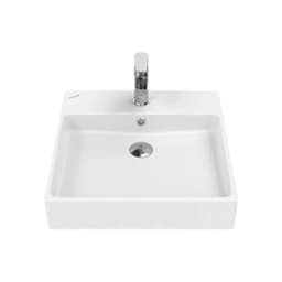 Creavit Next 50x50 Cm Kare Tezgahüstü Lavabo görsel 2