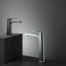 Creavit Stark Gun Grey Lavabo Bataryası görsel 2